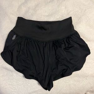 Game Time Black Free People Movement Shorts! Size medium